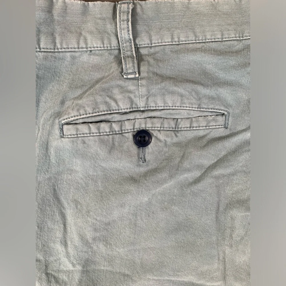 Polo Ralph‎ Lauren Chino Pants Mens 38x32 Teal/Grey Slim GI Fit 100% Cotton